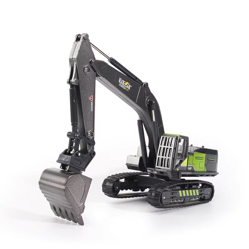 1/50 Diecast Engineering Vehicle Excavator Bulldozer Car Model Simulation Alloy Head Dumper Truck Crane Tanker Toys for Kids Boy